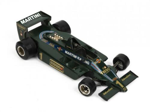 LOTUS: A 1:14 scale Bburago Lotus 79 in 'MARTINI RACING' livery