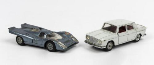 EUROPEAN DIECAST: Two European diecast models. Mercury Lancia "fulvia" & Auto Pilen Porsche 917