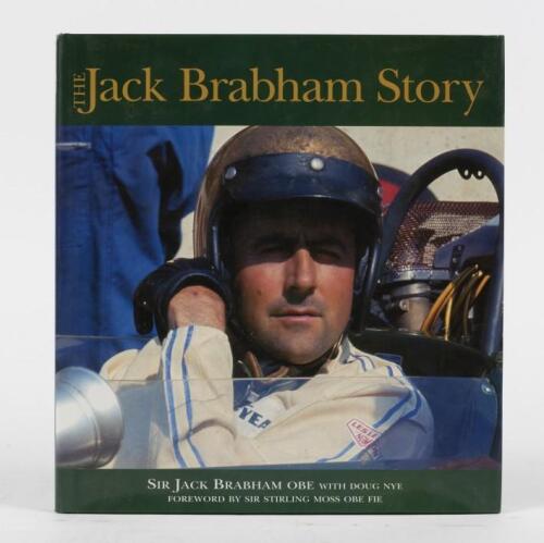 BRABHAM: 'The Jack Brabham Story' hardcover book by Sir Jack Brabham