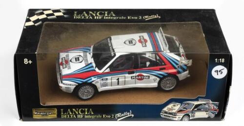 LANCIA: A 1:18 scale Ricko Lancia DELTA HF integrale Evo 2 (Rally)