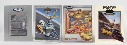 BRICKYARD 400: Four Official Programmes from the 'BRICKYARD 400'. Years 1994, 1998, 1999 & 2000