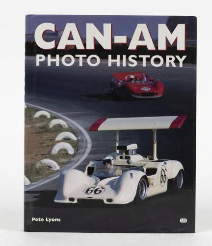 CAN-AM: 'CAN-AM PHOTO HISTORY' hardcover book by Pete Lyons