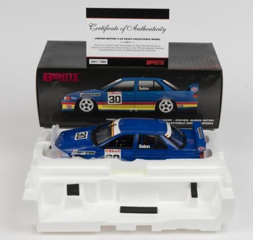 FORD: A limited edition 1:18 scale Biante Ford Falcon EB #30 Glenn Seton - 1993 ATCC Winner with CoA