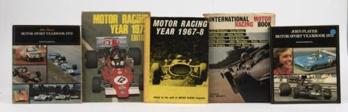 MOTOR SPORT YEARBOOKS: A collection of motor sport yearbooks. 1960s & 1970s