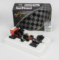 SENNA: A sealed, never opened 1:18 scale Premium X McLaren-Honda MP4/4 Ayrton Senna #12 - Japan GP 1988