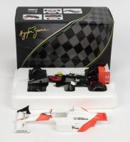 SENNA: A sealed, never opened 1:18 scale Premium X McLaren-Honda MP4/4 Ayrton Senna #12 - Japan GP 1988 - 2