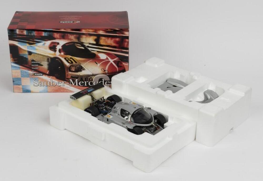 Exoto 1:18 Sauber Mercedes C9 Le Mans 1989 Miniature Voiture De Sport Occasion
