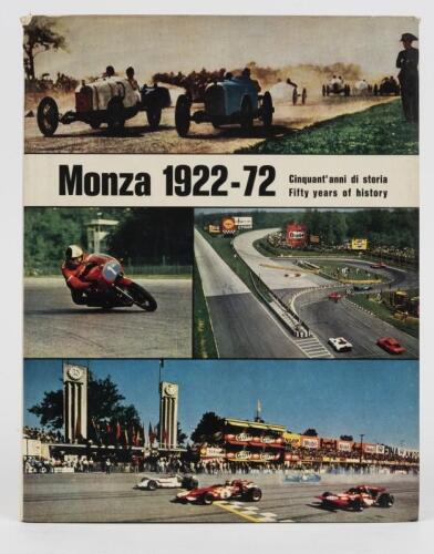 MONZA: &lsquo;Monza 1922-72 &ndash; Fifty years of history&rsquo; hardcover book by Autodromo Nazionale di Monza
