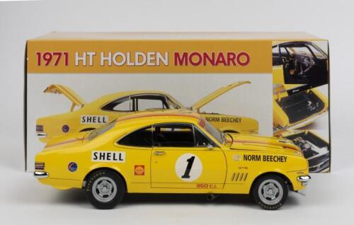 HOLDEN: A signed limited edition 1:18 scale Classic Carlectables Holden HT Monaro 1971 #1 Norm Beechey - 1971 ATCC Winner with CoA