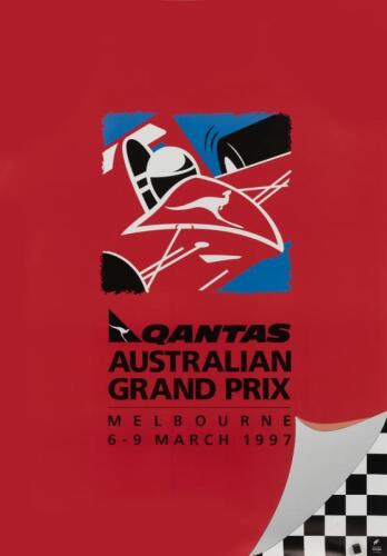 AUSTRALIAN GRAND PRIX: Two Australian Grand Prix posters from 1995 and 1997. Adelaide & Melbourne Posters