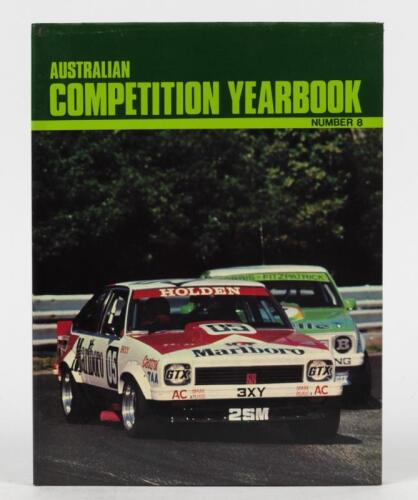 AUSTRALIAN RACING: 'AUSTRALIAN COMPETITION YEARBOOK - NUMBER 8' hardcover book