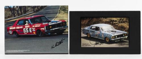 FORD: 1971 Hardie Ferodo 500. Ford Falcon GT-HO Phase 3 pictures. John Goss, Barry Sharp & Kevin Bartlett signatures
