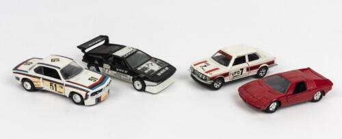 B.M.W: Four 1:43 scale B.M.W models. Mebetoys BMW 320 (A-113)