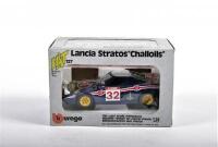 LANCIA: A 1:24 scale Bburago Lancia Stratos "Challoils" (cod. 0127). Original and boxed