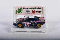 LANCIA: A 1:24 scale Bburago Lancia Stratos "Challoils" (cod. 0127). Original and boxed - 2