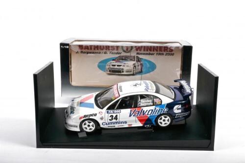 HOLDEN: A 1:18 scale Autoart Holden VT Commodore as driven to victory at Bathurst November 19th 2000 by J.Bargwanna/G.Tander