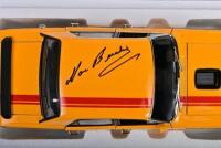 FORD: A 1:18 scale Autoart 1972 Ford XY Falcon GTHO as driven by Norm Beechey. Model and CoA signed by Norm Beechey - 4