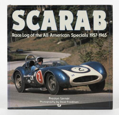 SCARAB: 'SCARAB' hardcover book by Preston Lerner