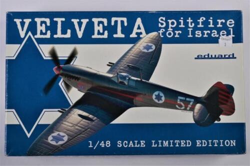 EDUARD: A 1:48 scale Velveeta Spitfire for Israel boxed model kit