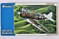 SPECIAL HOBBY: A 1:48 scale CAC CA-13 Boomerang boxed model kit