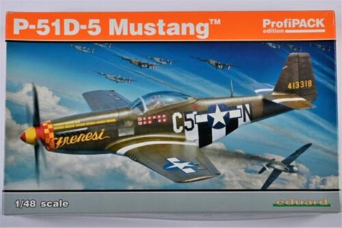 EDUARD: A 1:48 scale ProfiPACK edition P-51 D-5 Mustang boxed model kit