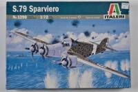 ITALERI: A 1:72 scale S.79 Sparviero boxed model kit