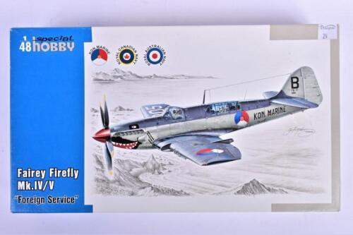 SPECIAL HOBBY: A 1:48 scale Fairey Firefly Mk.IV/V boxed model kit