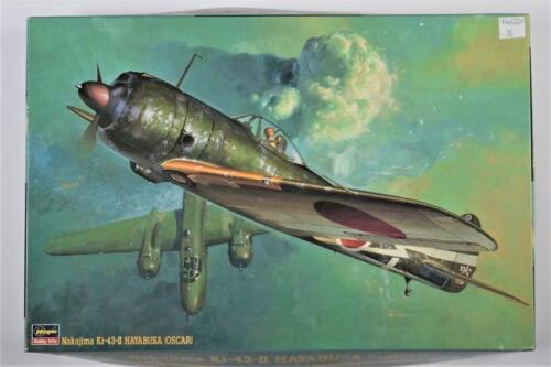 HASEGAWA: A 1:32 scale Nakajima Ki-43-II HAYABUSA (OSCAR) boxed model kit