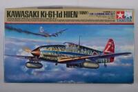 TAMIYA: A 1:48 scale Kawasaki Ki-61-Id HIEN (TONY) boxed model kit