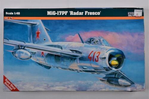 MISTER: A 1:48 scale MiG-17PF "Radar Fresco" boxed model kit