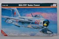 MISTER: A 1:48 scale MiG-17PF "Radar Fresco" boxed model kit