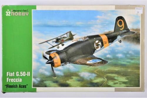 SPECIAL HOBBY: A 1:32 scale Fiat G.50-II Freccia boxed model kit
