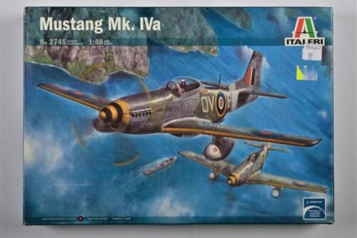ITALERI: A 1:48 scale Mustang Mk.IVa boxed model kit