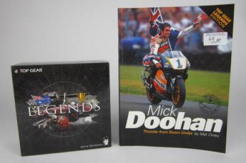 MICK DOOHAN: A Top Gear &lsquo;Legends&rsquo; scale model featuring Mick Doohan and his Honda NSR 500