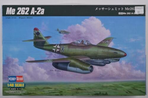 HOBBY BOSS: A 1:48 scale Me 262 A-2a boxed model kit