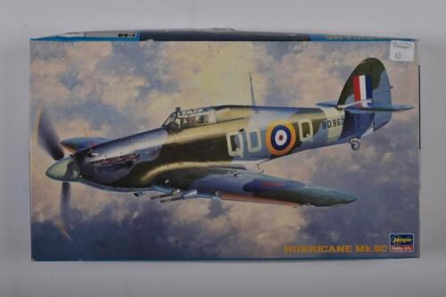 HASEGAWA: A 1:48 scale Hurricane Mk.IIC boxed model kit