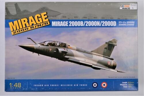KINETIC: A 1:48 scale Mirage 2000B/2000N/2000D boxed model kit