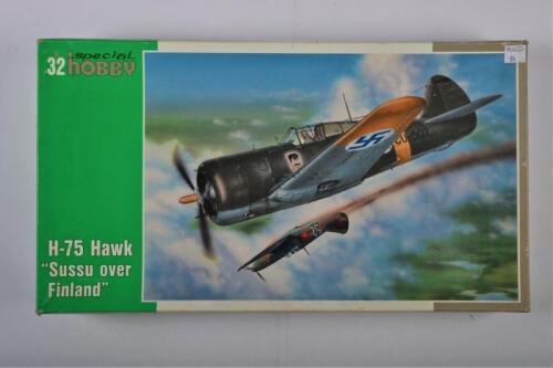 SPECIAL HOBBY: A 1:32 scale H-75 Hawk "Sussu over Finland" boxed model kit