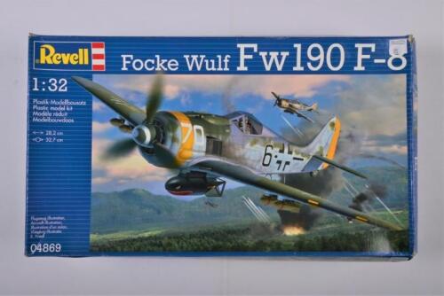 REVELL: A 1:32 scale Focke Wulf Fw 190 F-8 "Schlachtel" boxed model kit