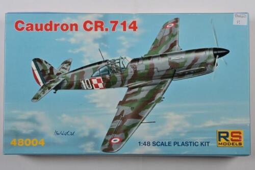 RS MODELS: A 1:48 scale Caudron CR.714 boxed model kit