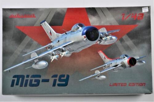 EDUARD: A 1:48 scale Limited Edition MiG-19 boxed model kit