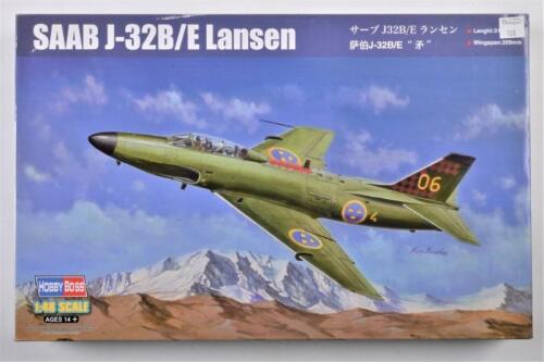 HOBBY BOSS: A 1:48 scale Saab J-32B/E Lansen boxed model kit