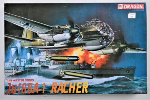 DRAGON: A 1:48 scale Master series Ju188A-1 Racher boxed model kit