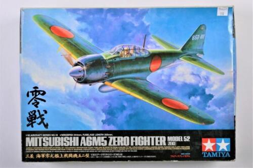 TAMIYA: A 1:32 scale Mitsubishi A6M5 Zero fighter Model 52 (ZEKE) boxed model kit