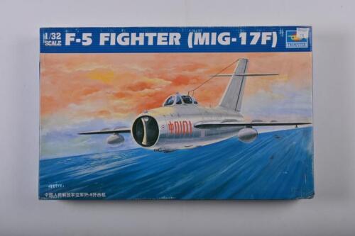 TRUMPETER: A 1:32 scale F-5 Fighter MiG-17F boxed model kit