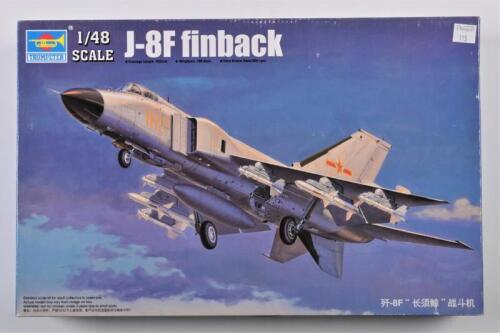 TRUMPETER: A 1:48 scale J-8F Finback boxed model kit
