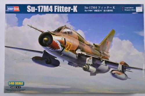 HOBBY BOSS: A 1:48 scale Su-17M4 Fitter-K boxed model kit