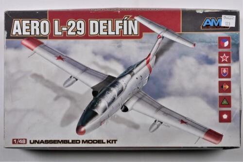 AMK: A 1:48 scale Aero L-29 Delfin boxed model kit