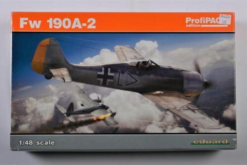 EDUARD: A 1:48 scale ProfiPACK edition Fw 190A-2 boxed model kit