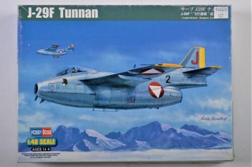 HOBBY BOSS: A 1:48 scale J-29F Tunnman boxed model kit